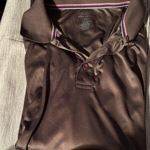Champion Dark Brown Polo Shirt